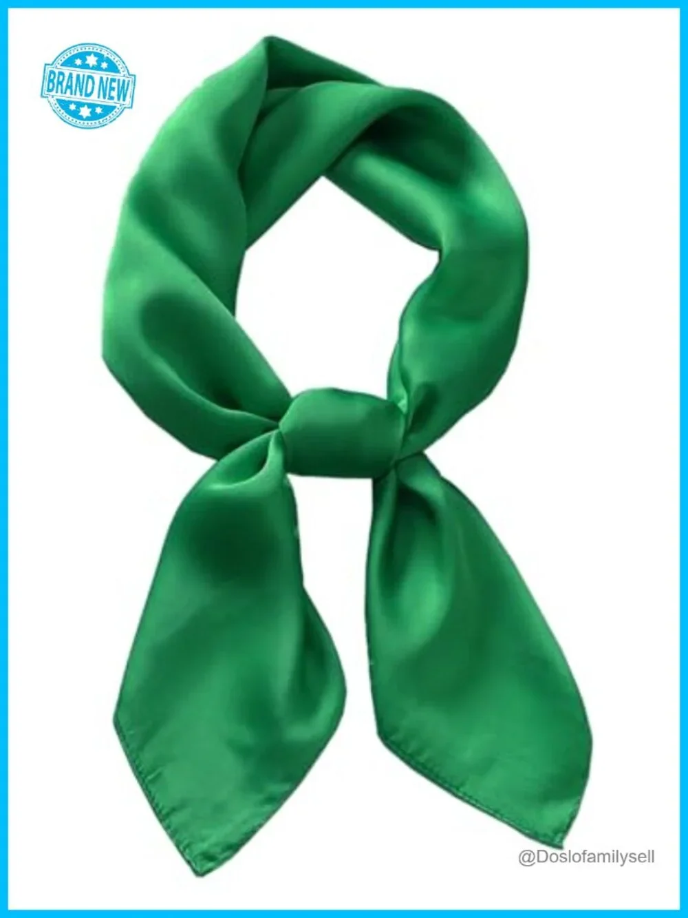 Women's Square Satin Scarf 27.5